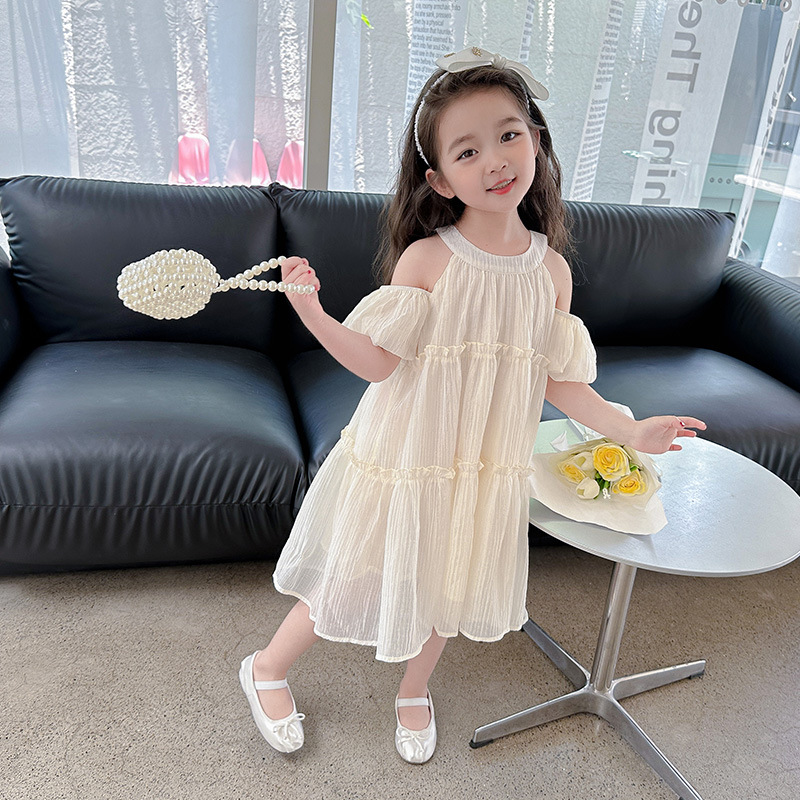 2025夏新品★子供服　ワンピース★90cm〜150cm 2色
