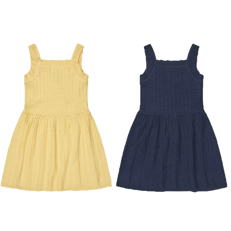 2025新品★子供服　ニットワンピース★90cm〜140cm 2色