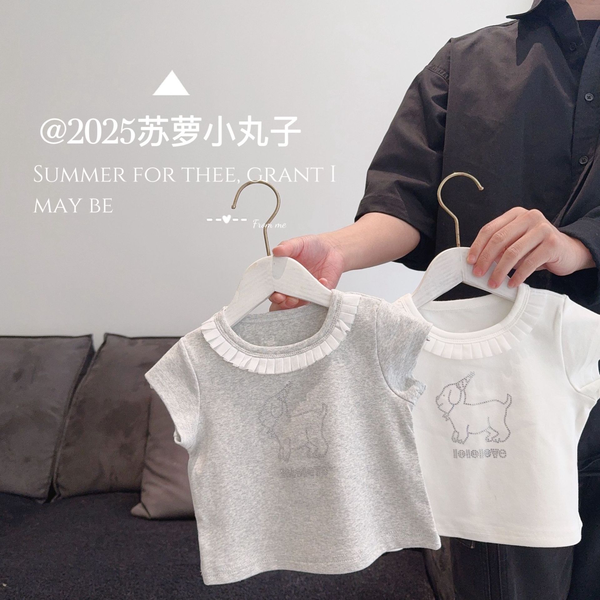 2025新作★子供服　トップス★73cm〜110cm 2色