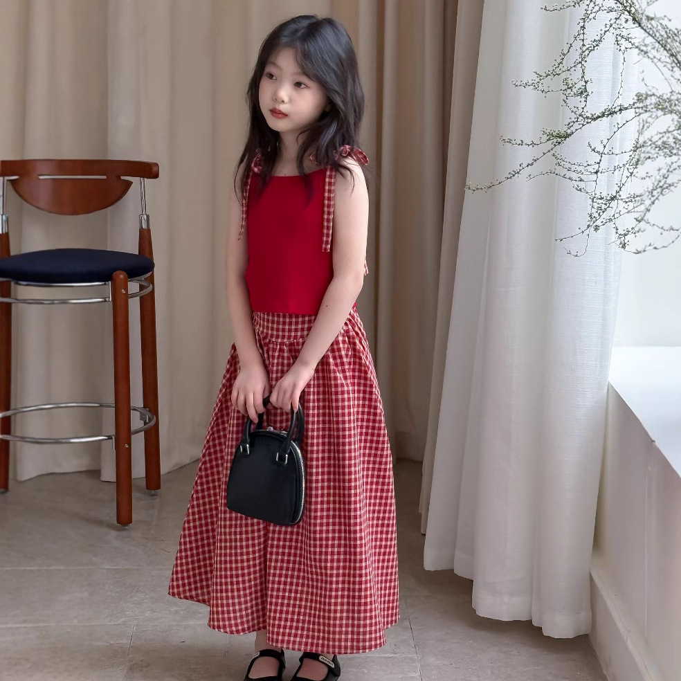 2025夏新作★子供服　トップス&スカート分けて★90cm〜150cm