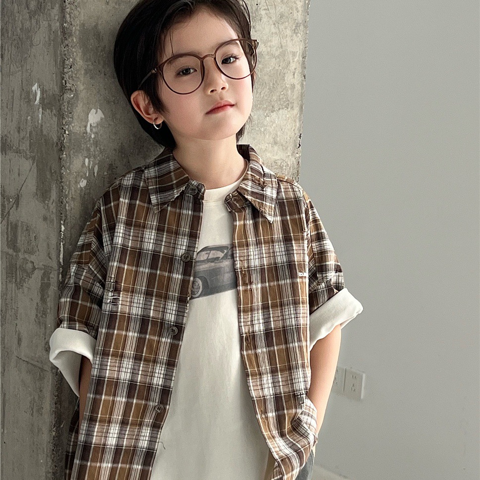 2025夏新作SN★子供服　トップス　シャツ★100cm〜160cm
