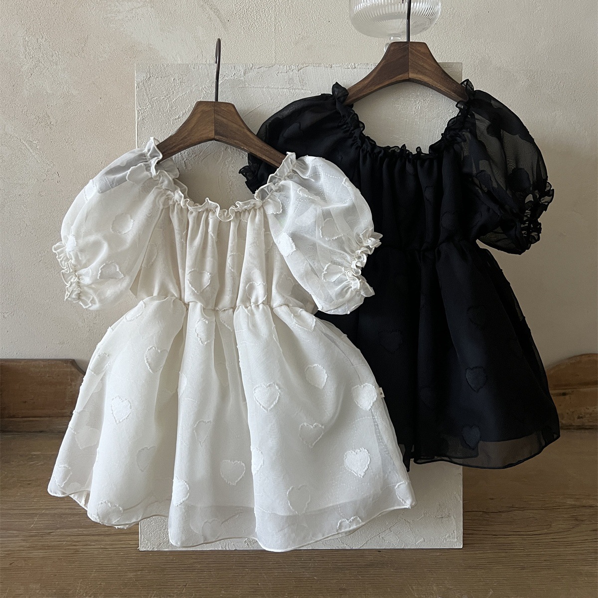 2025新品h★子供服　ワンピース★80cm〜130cm 2色