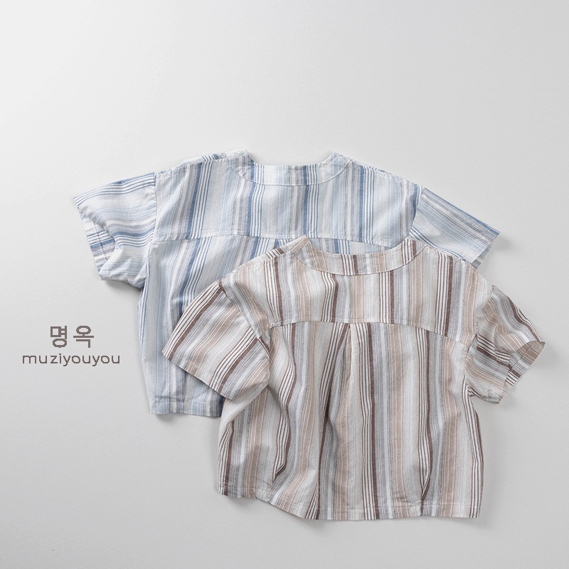 2025★夏新作★韓国風子供服★Tシャツ★80cm〜130cm 2色