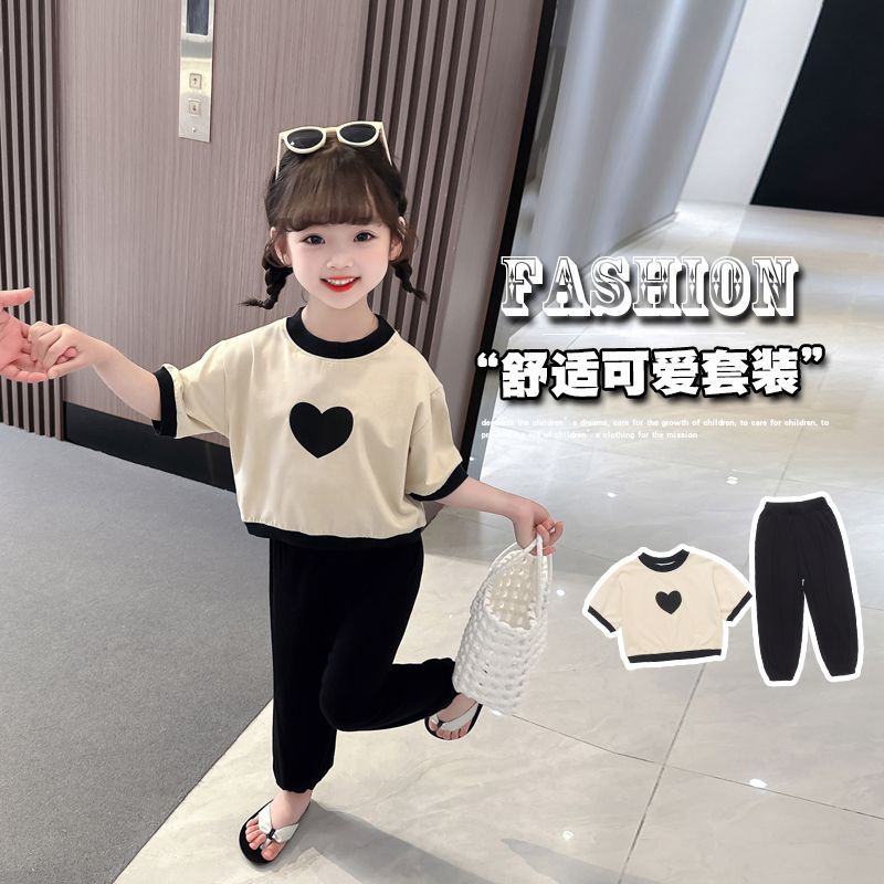 2025★夏新作★韓国風ベビー服★トップス+ズボン★90cm〜140cm