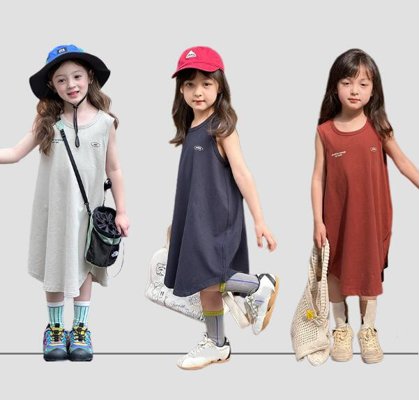 2025新作A★子供服　ワンピース★90cm〜170cm 3色