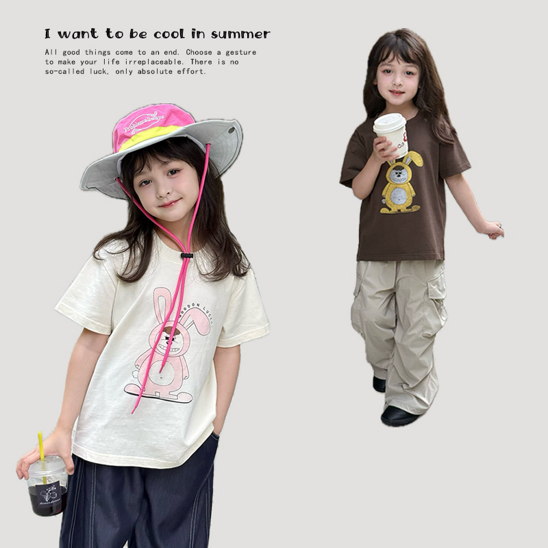 2025新作A★子供服　トップス★90cm〜170cm 2色