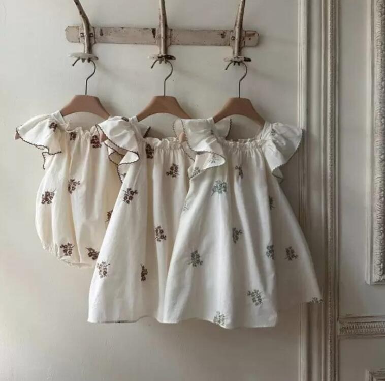 2025新入荷★ベビー服　ロンパース&ワンピース★66〜90/73-100cm 2色
