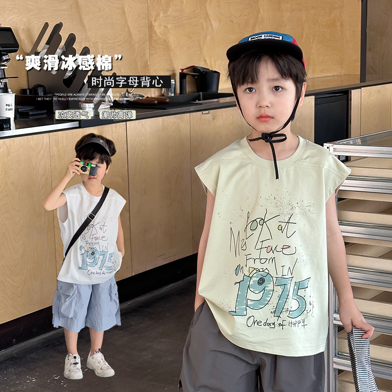 2025★夏新作★韓国風子供服★トップス★90cm〜160cm 2色