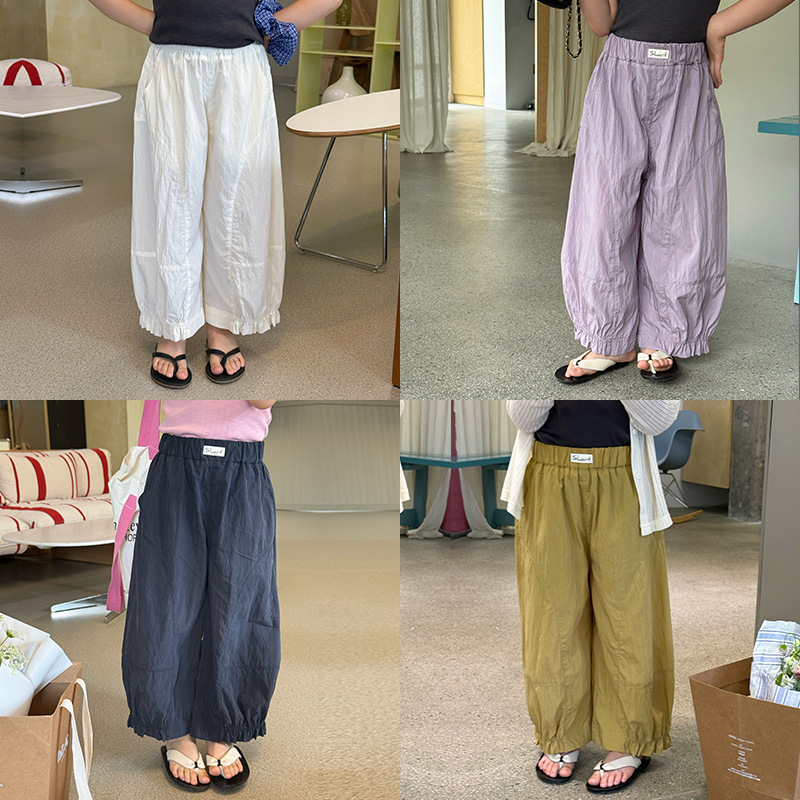 2025新入荷A★子供服　ズボン★90cm〜170cm 4色