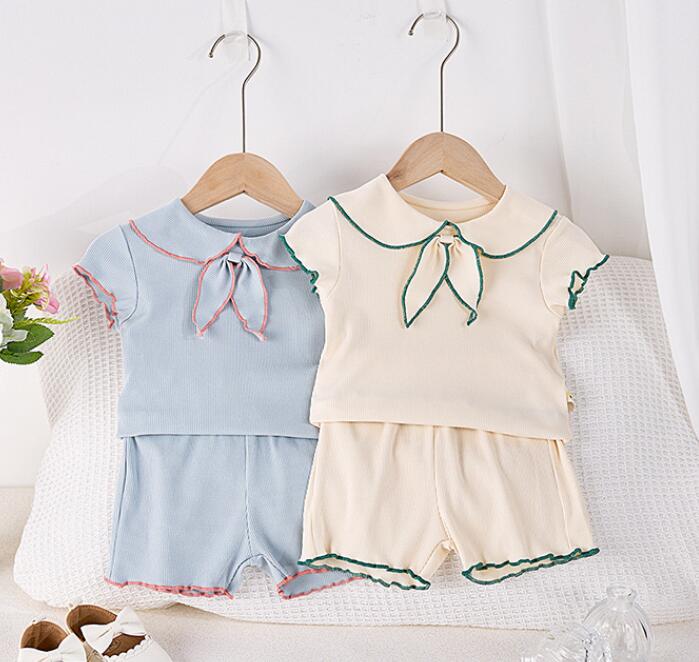 2025新品★子供服　セットアップ★66cm〜100cm 2色