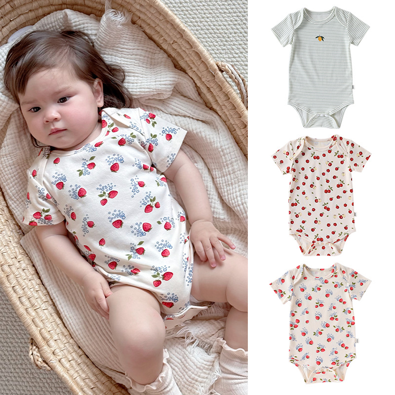 2025新入荷★ベビー服　ロンパース★66cm〜90cm 3色