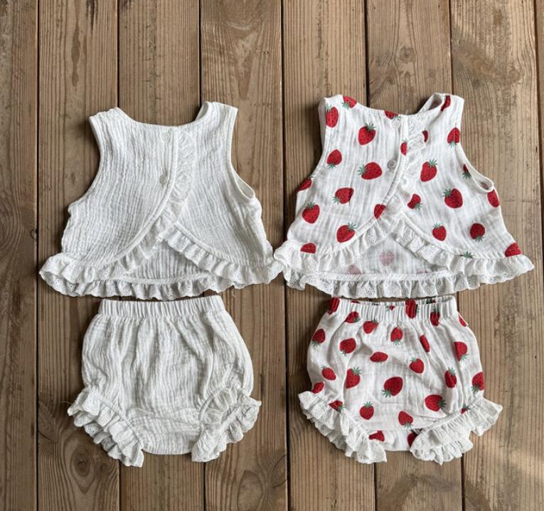 2025新品★子供服　セットアップ★73CM〜100cm 2色