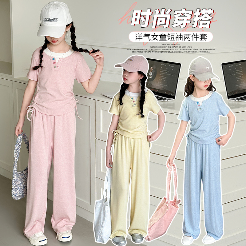 2025新品★子供服　セットアップ★120cm〜170cm 3色