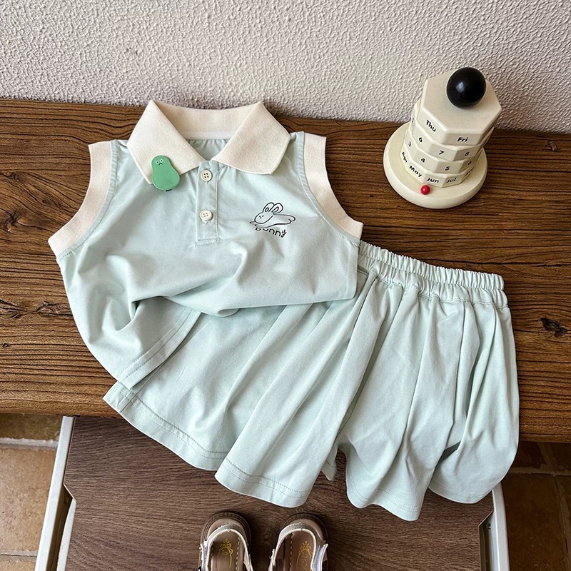 2025新品★子供服　セットアップ★80cm〜130cm 2色