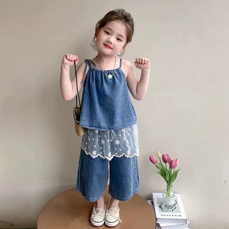 「2025」子供服★トップス+ズボン★セットアップ★デニム★90cm〜130cm