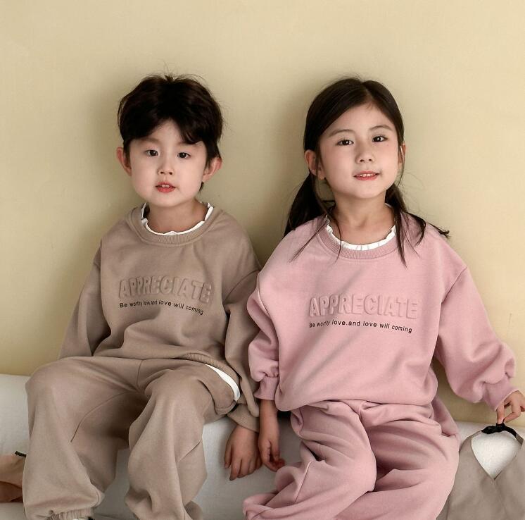 2025秋新品★子供服　セットアップ★80cm〜150cm 2色