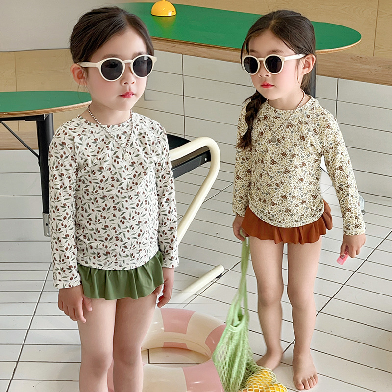「2025」子供服★セットアップ★水着★韓国風子供服★2色90cm〜140cm