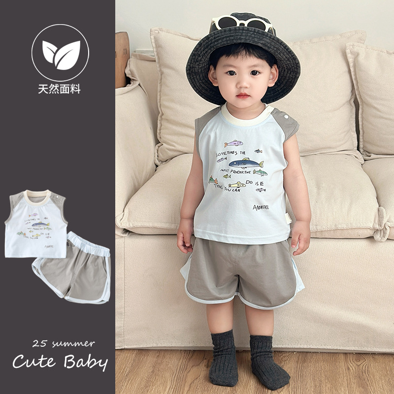 「2025」子供服★トップス+ズボン★セットアップ★韓国風子供服★73cm〜100cm