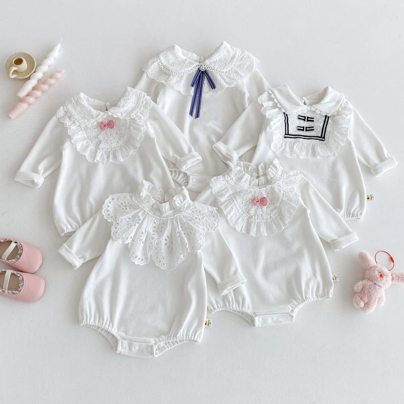 2025秋新入荷★ベビー服　ロンパース★66cm〜100cm 5色