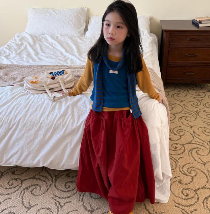 2025秋新品MXM★子供服　トップス&ベスト分けて★90cm〜150cm