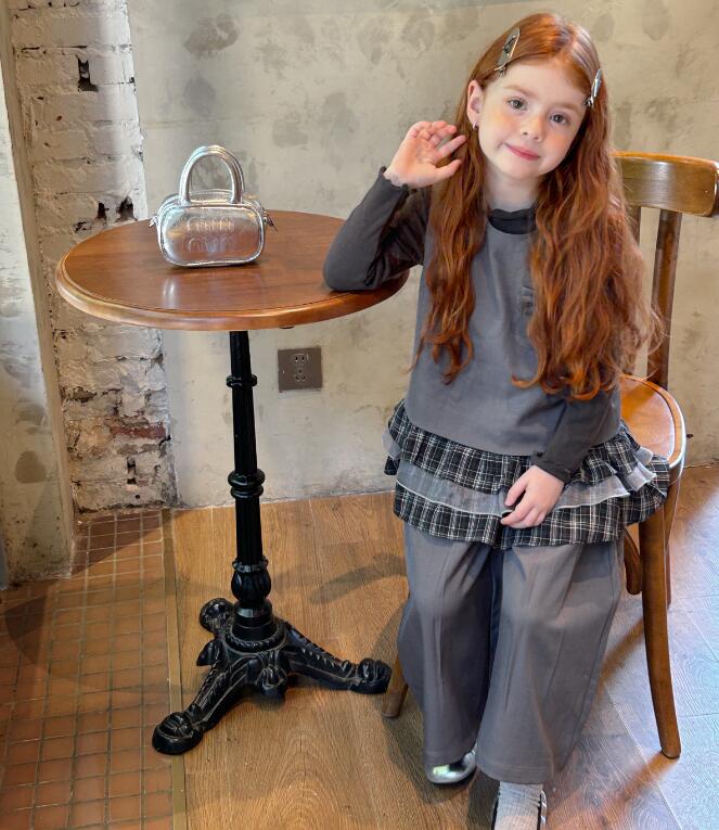 2025秋新品TT★子供服　袖無しベスト+ズボン　セットアップ★90cm〜150cm