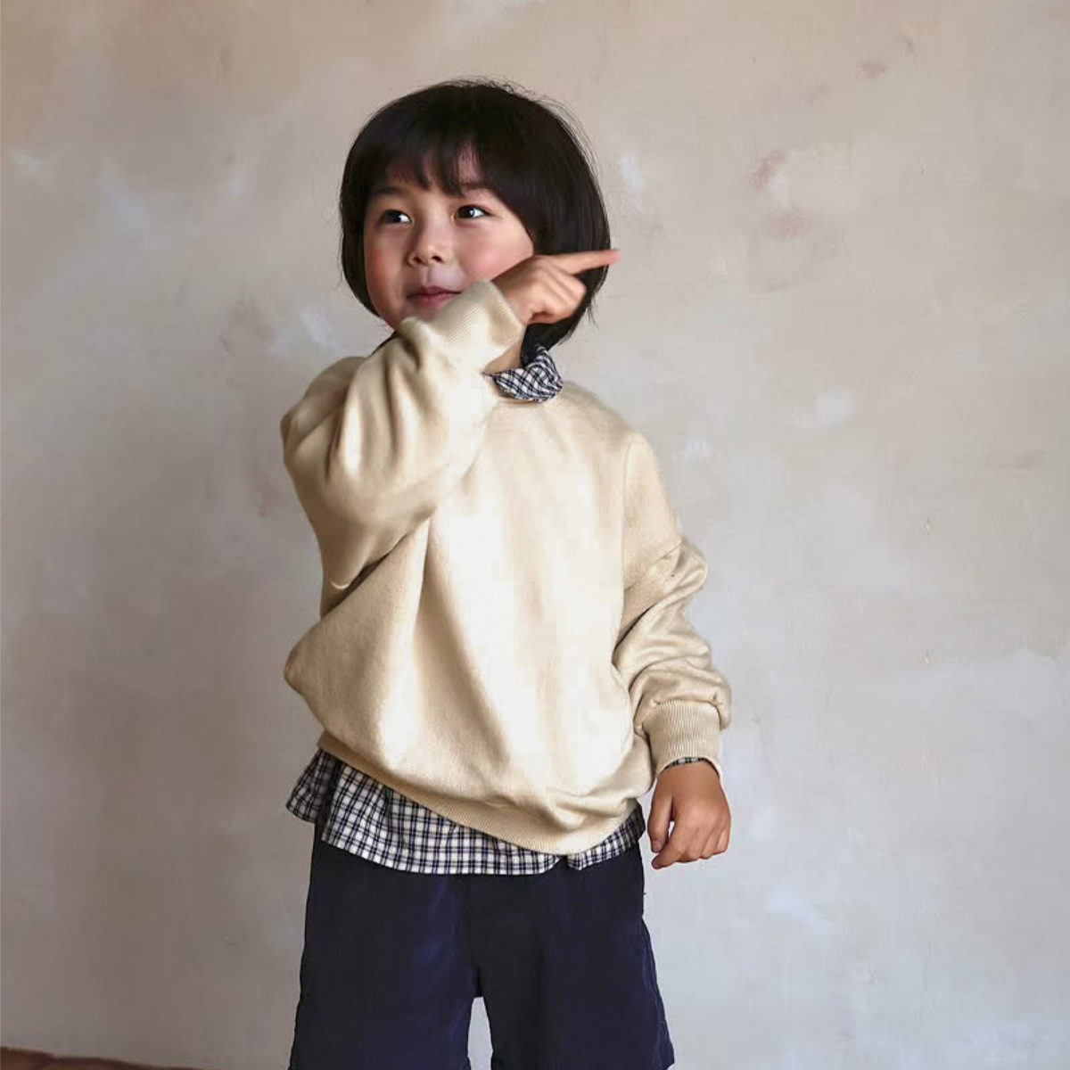 2025秋新作★子供服　トップス★90cm〜130cm 2色