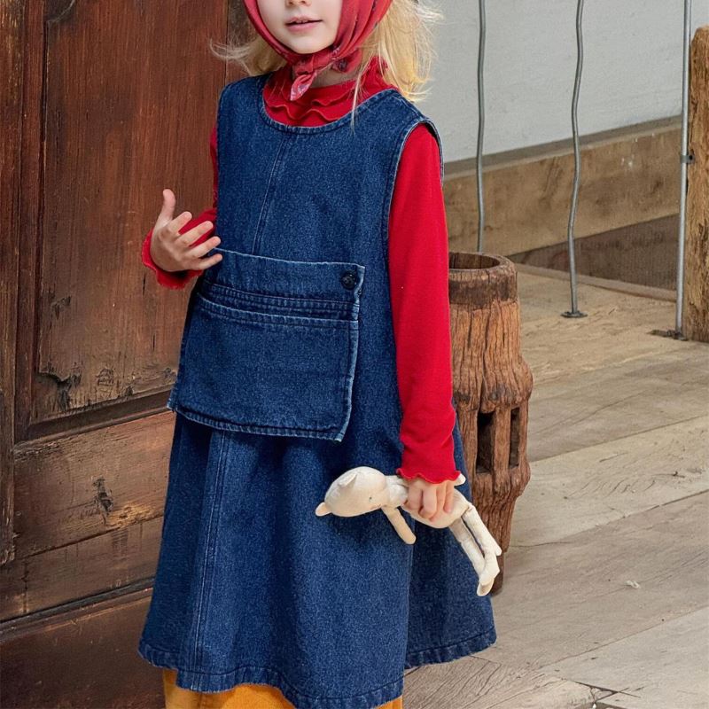2025秋新品J★子供服　ワンピース★90cm〜140cm