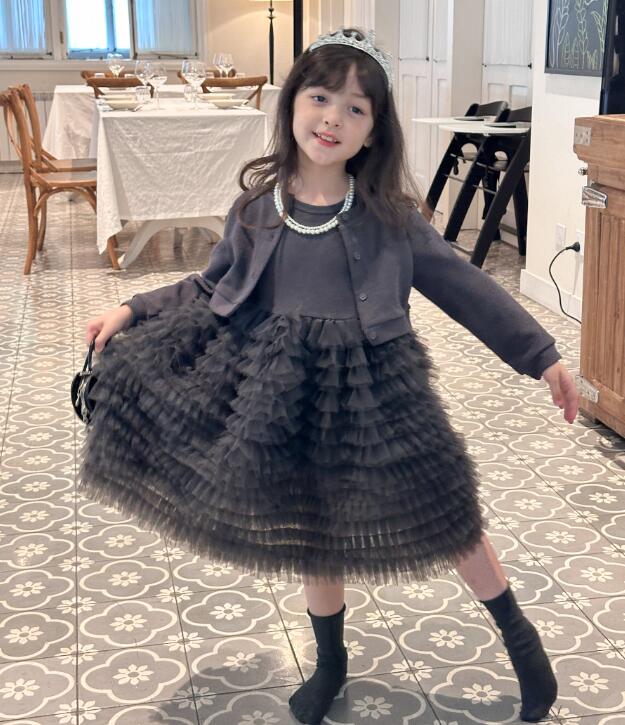 2025新品★子供服　コート+ワンピース　セットアップ★90cm〜150cm