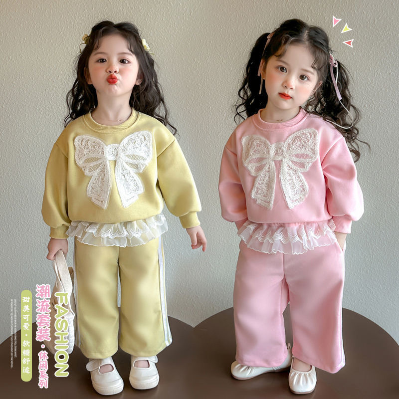 2025★新作★韓国風ベビー服★トップス+ズボン★90cm〜140cm 2色