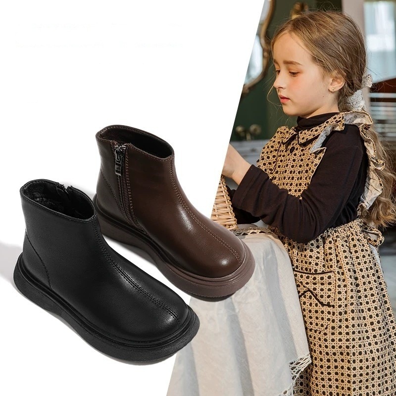 2025新入荷★子供靴★シューズ　ブーツ★23/15.1cm〜35/22.1cm 2色
