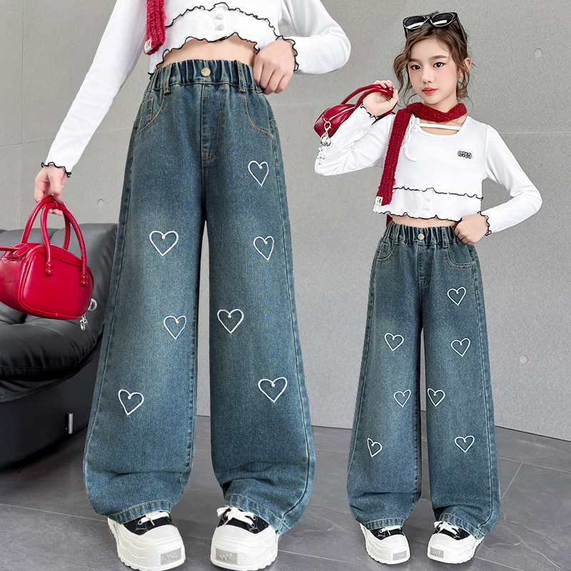 2025新入荷★子供服　デニムズボン★120cm〜170cm