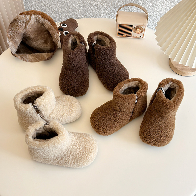 2025冬新品★子供靴★シューズ　防寒ブーツ★21/14.2cm〜30/18.6cm 3色