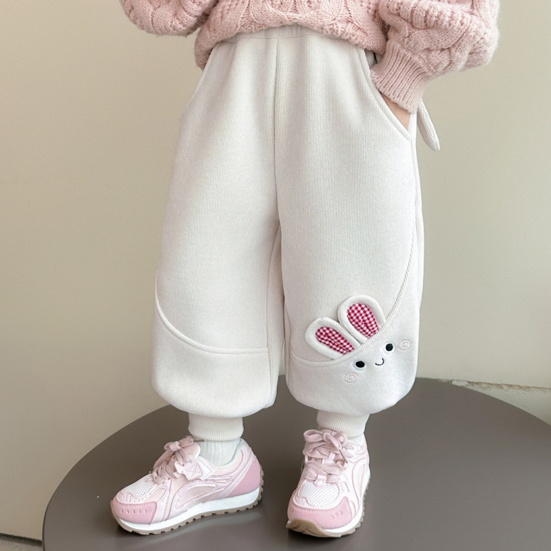 2025秋冬新品★子供服　ズボン　裏起毛★90cm〜140cm 2色