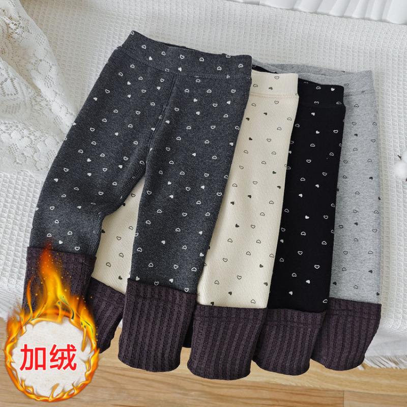 2025秋冬新品★子供服　ズボン　裏起毛★80cm〜130cm 4色