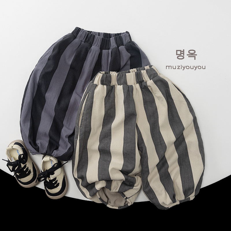 2025秋冬muji★子供服　ズボン★80cm〜130cm 2色