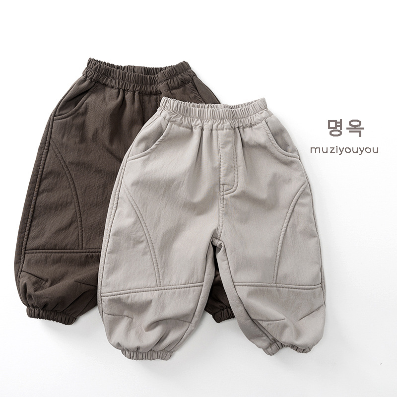 2025秋冬muji★子供服　ズボン★80cm〜130cm 2色