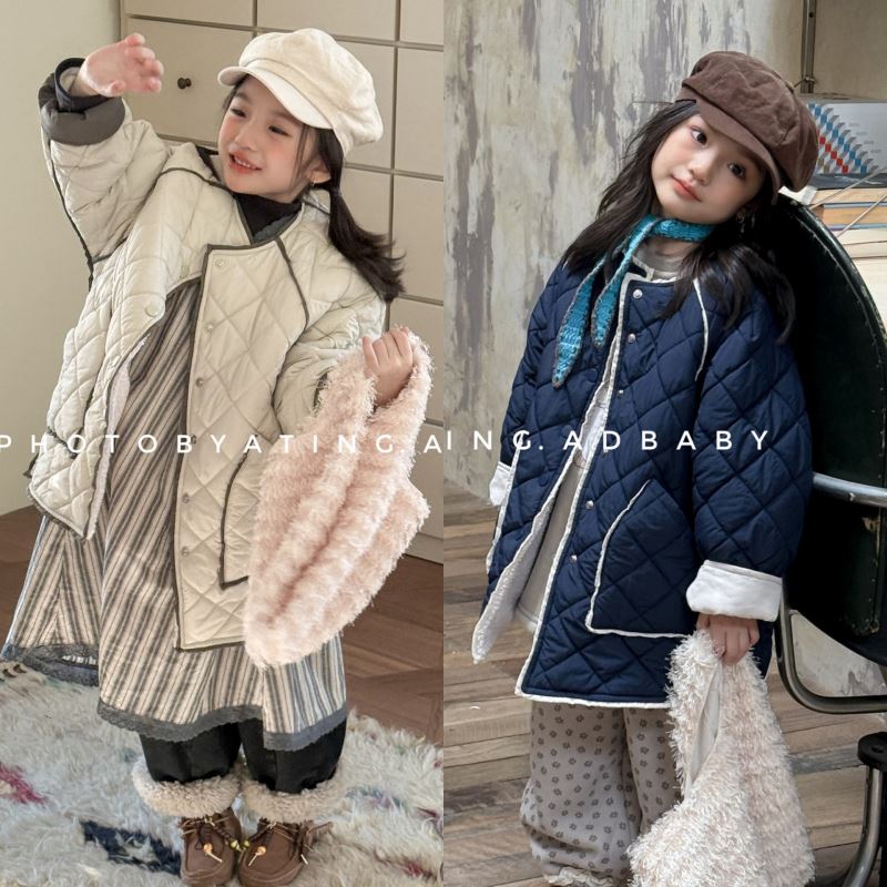 2025冬新品SJ★子供服　コート★80cm〜130cm 2色