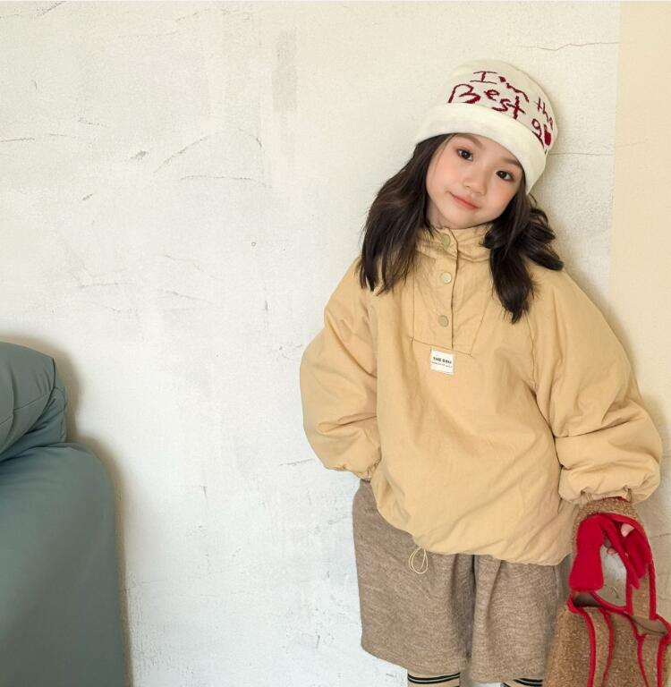 2025冬新品SJ★子供服　トレーナー★80cm〜130cm 2色