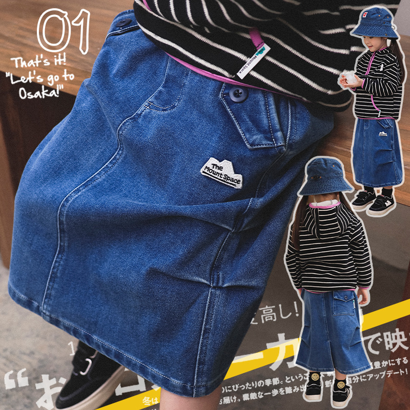 2025冬新品★子供服　スカート★100cm〜150cm