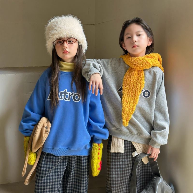 2025冬新作MXW★子供服　トレーナー★90cm〜150cm 2色