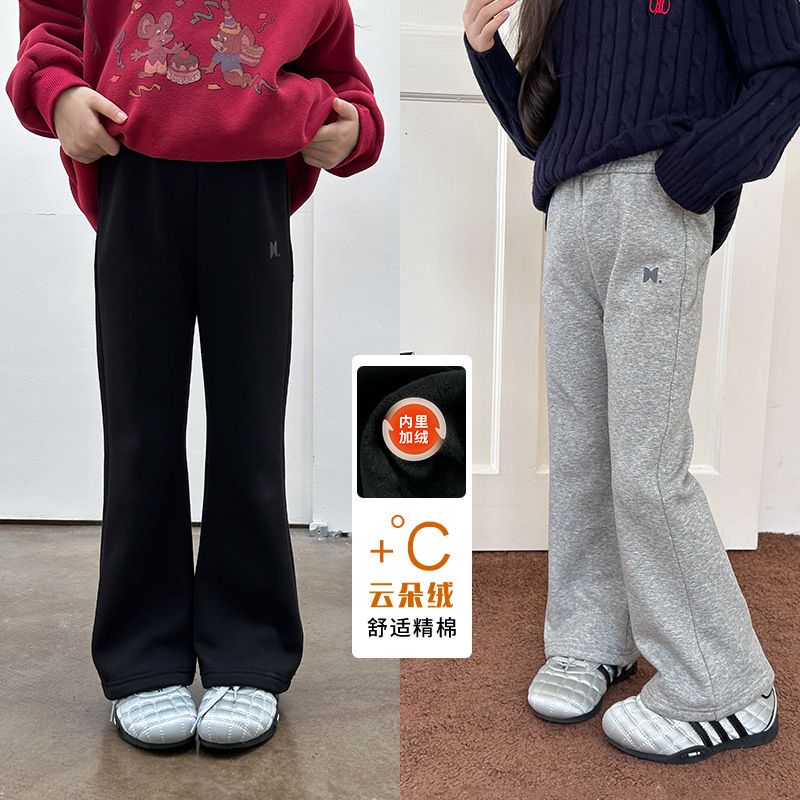 2025冬新品A★子供服　ズボン★90cm〜170cm 2色