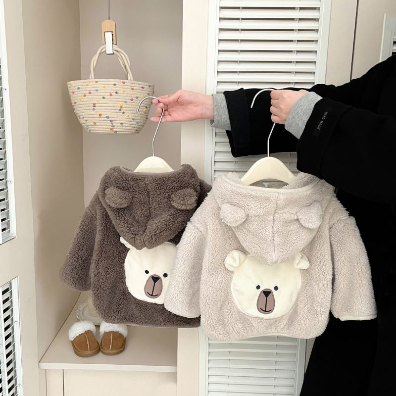 2025冬新品LL★子供服 　コート★73〜110 2色