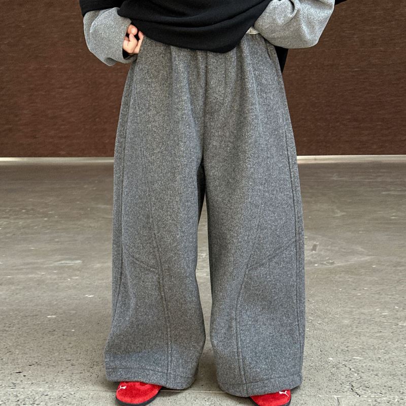 2025冬新入荷★子供服　厚手ズボン★100cm〜170cm 2色