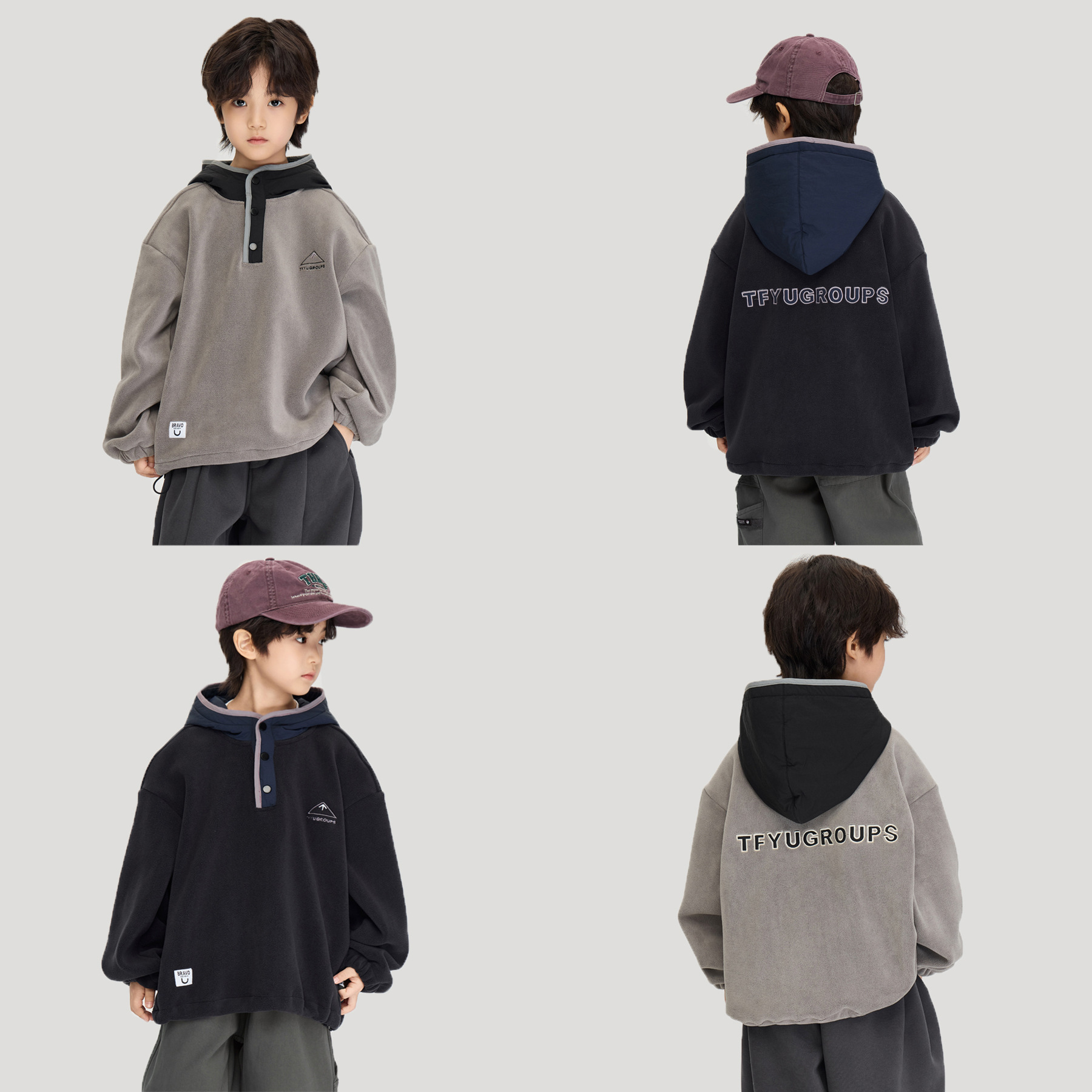 2025新品★子供服　パーカー　トップス★100cm〜170cm 2色