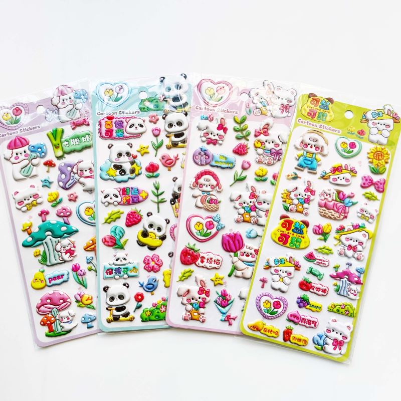 子供お褒めシール★立体エンボス★防水ステッカー ★DIY デコレーション用