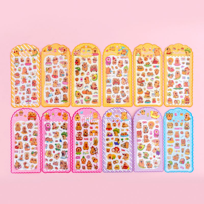 子供お褒めシール★立体★防水ステッカー ★DIY デコレーション用