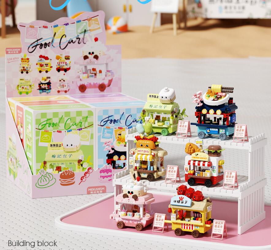 知育用品★ミニブロック玩具・ホビー★卓上インテリア置物★