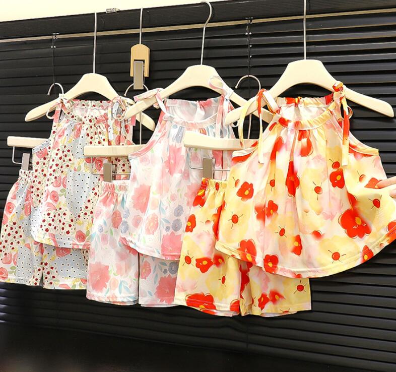 「2026」子供服★セットアップ★袖なし★韓国風子供服★3色80cm〜130cm