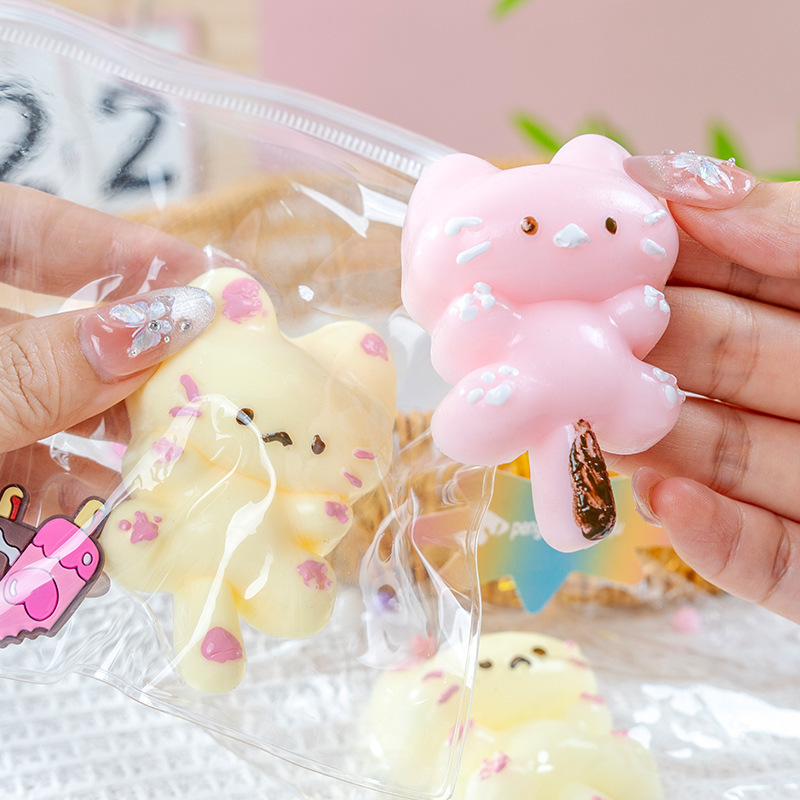 イライラ解消/スクイーズ / 柔らかい感触 / どろどろ / ストレス解消/プニプニ/手作りDIY