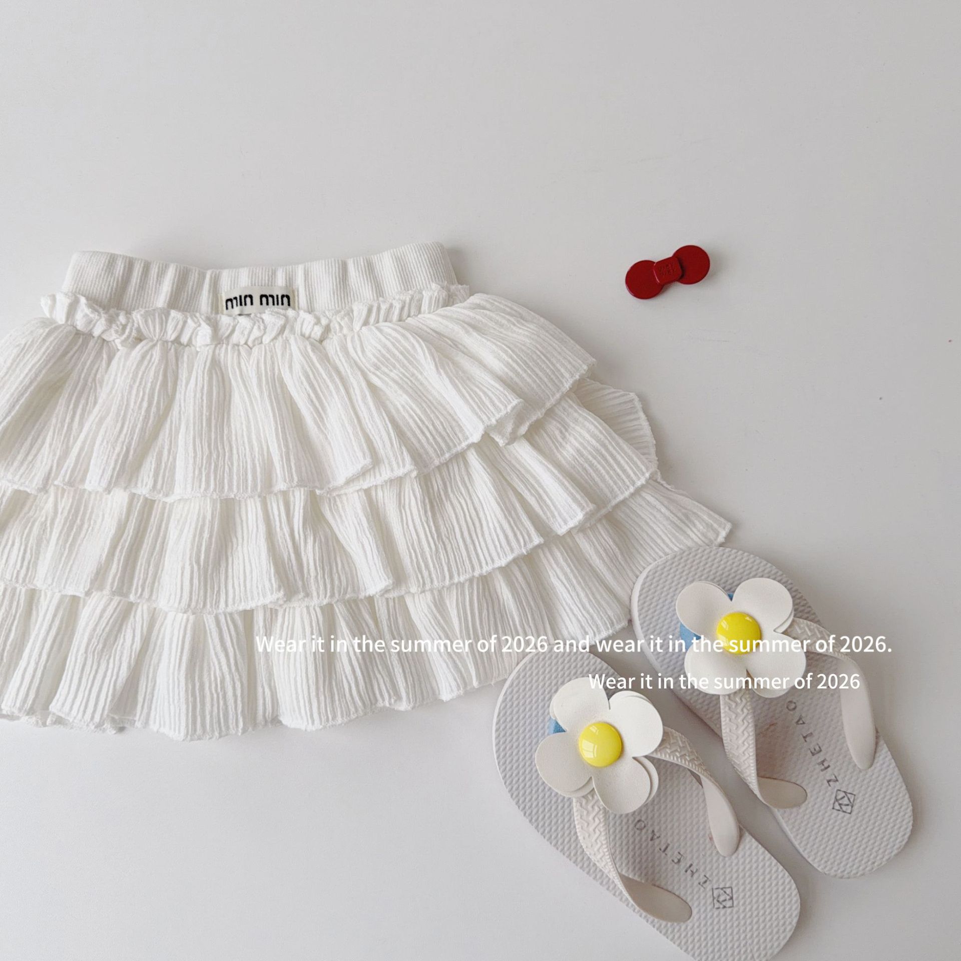 2026新品TQ★子供服　スカート★90cm〜150cm